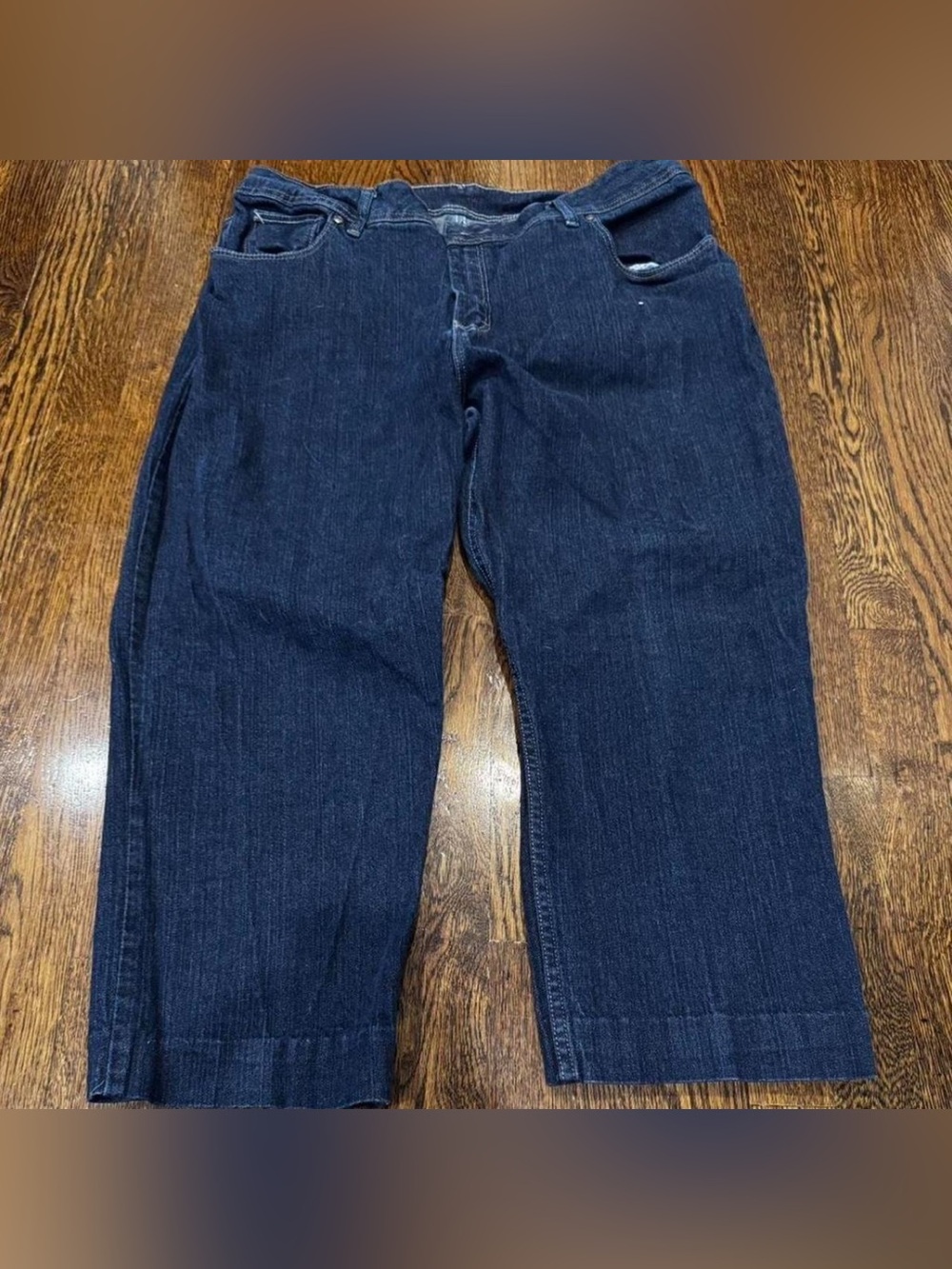 Women's Dark Blue Denim Jeans